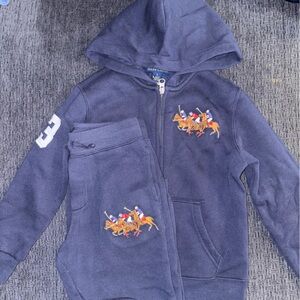 Little boys Polo Ralph Lauren Sweatsuit